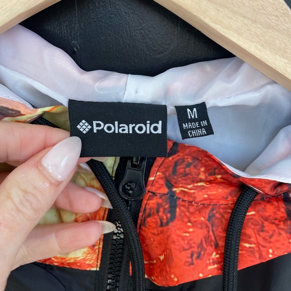 Polaroid Mountain Print Windbreaker Jacket, Men’s Medium - Picture 7 of 9